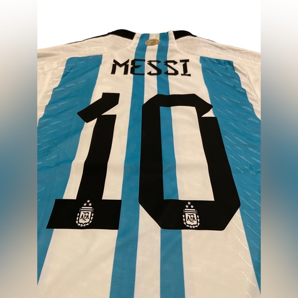 adidas Shirts Messi Argentina Jersey 2022 World Cup 3 Star Poshmark